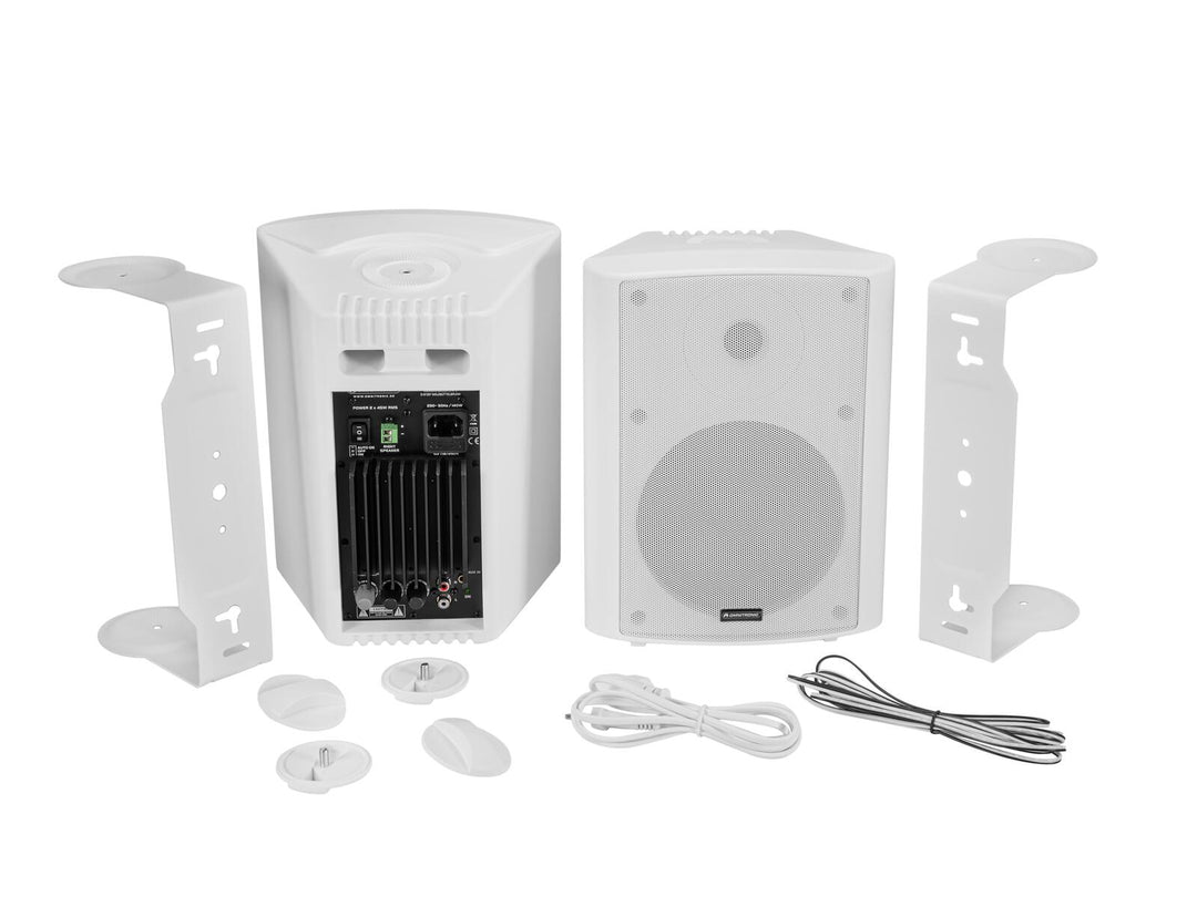 Set de altavoces activos OMNITRONIC ALP-6A blanco