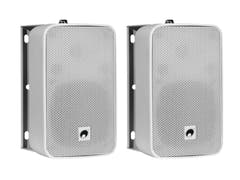OMNITRONIC ODP-204 Altavoz de instalación 16 ohms blanco 2x