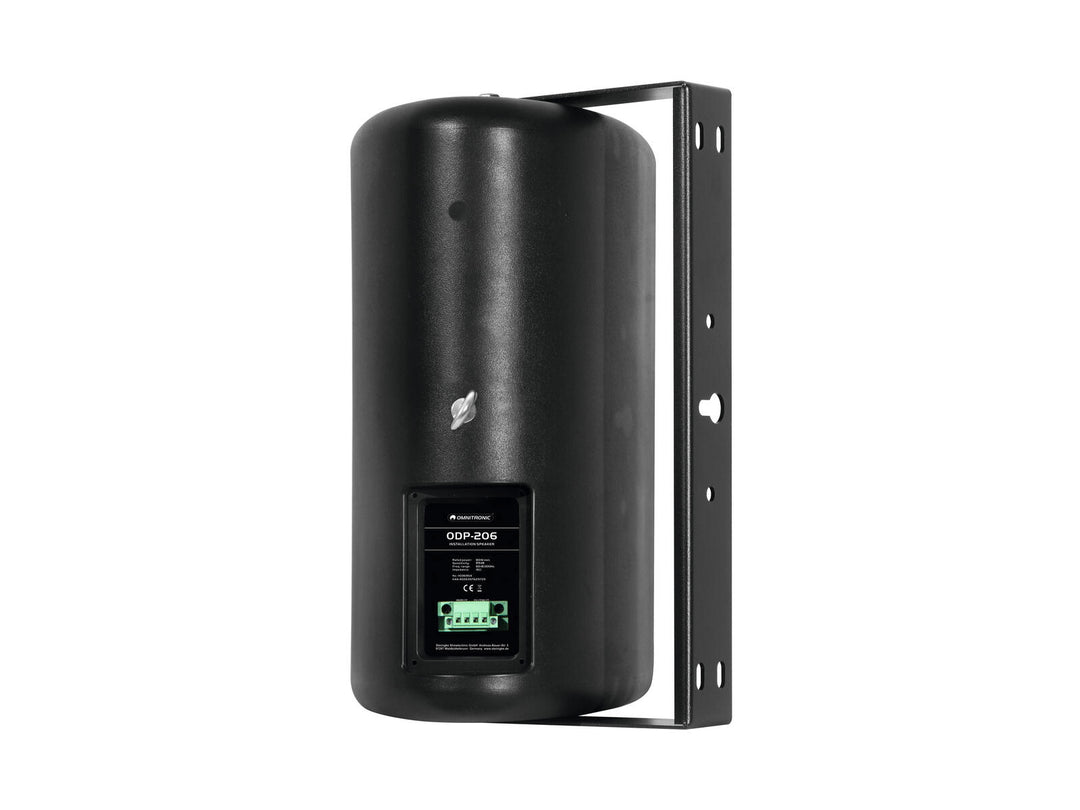 OMNITRONIC ODP-206 altavoz de instalación 16 ohmios negro 2x