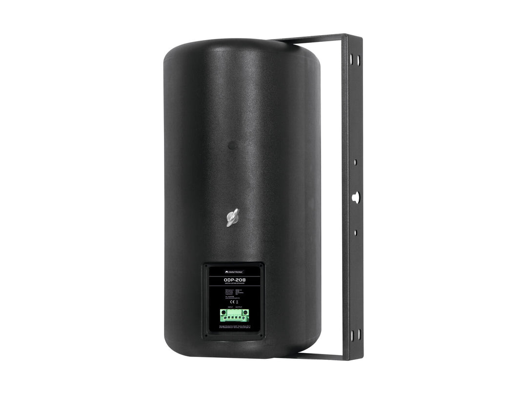 OMNITRONIC ODP-208 Altavoz de instalación 16 ohmios negro