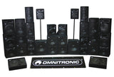OMNITRONIC DX-1022 3-way Speaker 400 W