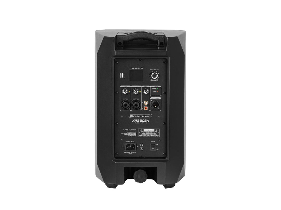 OMNITRONIC XNG-208A Altavoz de 2 vías, activo, DSP