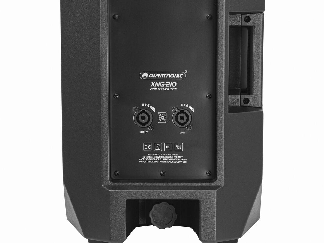 OMNITRONIC XNG-210 Altavoz de 2 vías 10"