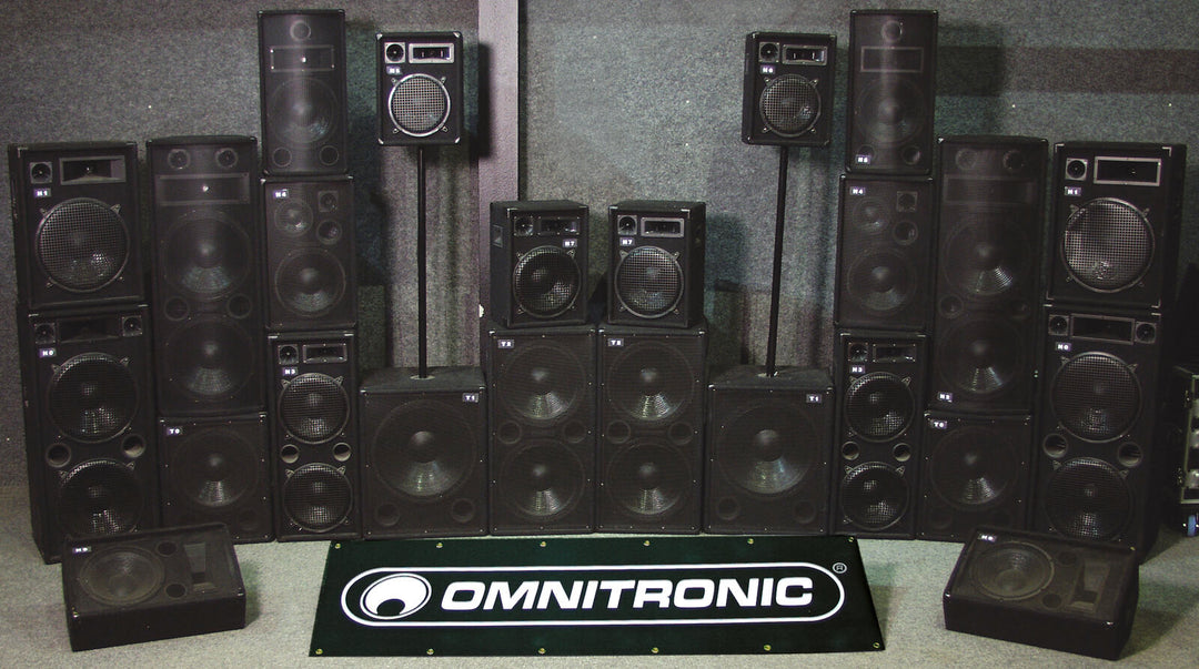 OMNITRONIC TMX-1230 Altavoz de 3 vías 800W