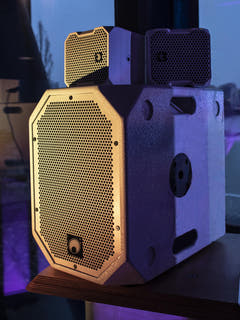 OMNITRONIC BOB-10A Subwoofer activo blanco