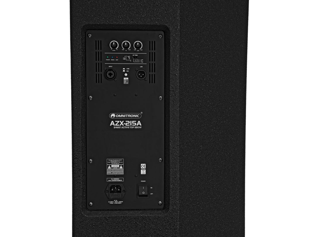 Omnitronic AZX-215A Altavoz PA Activo