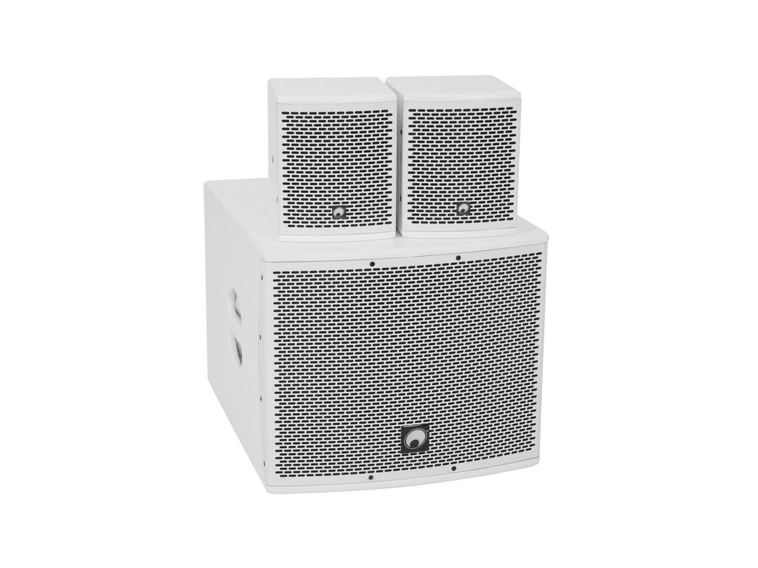 OMNITRONIC MOLLY-6 Altavoz superior blanco 2x