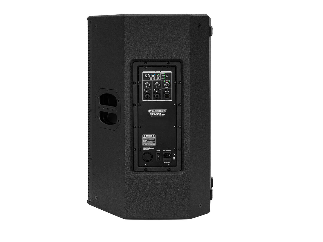 OMNITRONIC PAS-215A MK4 parte superior de 2 vías, activa, DSP, BT