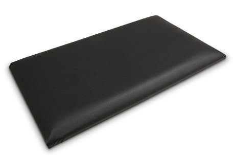 Superficie de asiento GEWA para banqueta para piano Deluxe, cuero sintético negro, 52 x 30 cm
