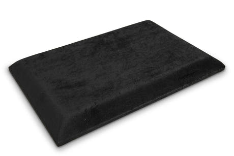 Superficie de asiento GEWA 130.198 para banqueta para piano Deluxe, negra, 44 x 29 cm