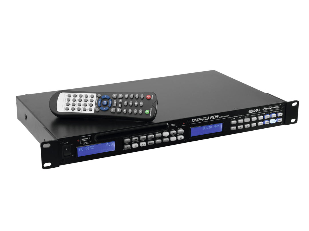 OMNITRONIC DMP-103RDS reproductor multimedia