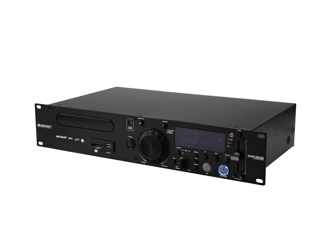 OMNITRONIC Reproductor de CD/MP3 XDP-1502