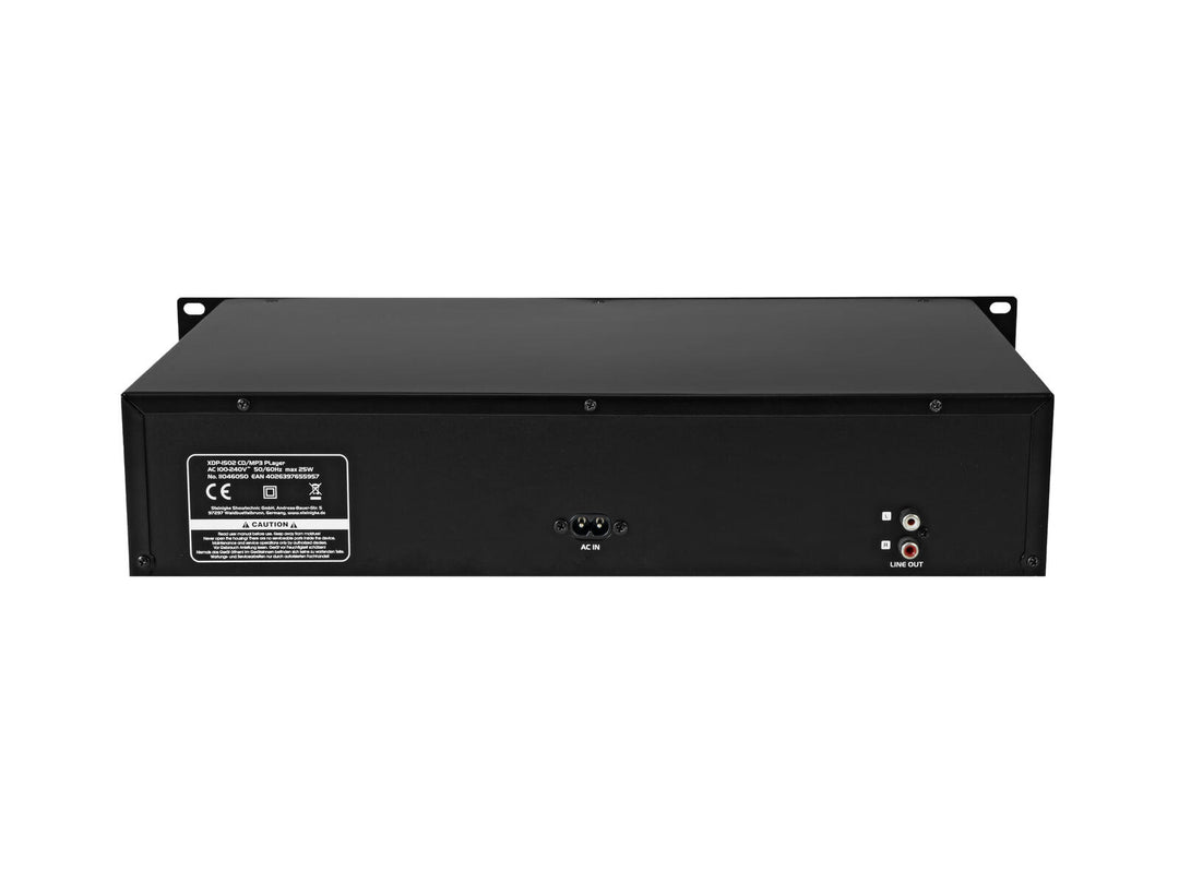 OMNITRONIC Reproductor de CD/MP3 XDP-1502