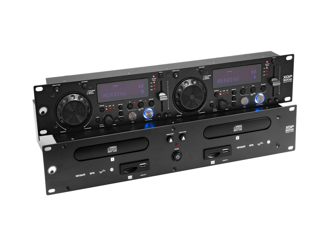 Reproductor dual de CD/MP3 OMNITRONIC XDP-3002