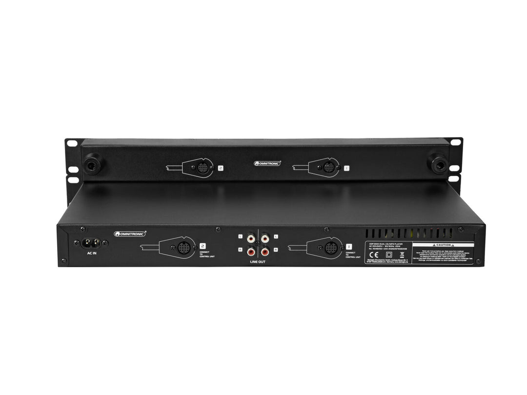 OMNITRONIC XDP-3001 Reproductor de CD/MP3