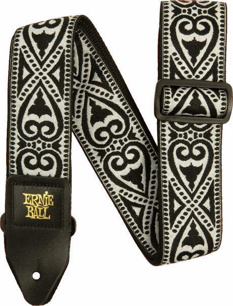 Ernie Ball Correa Jacquard Black Heart - 5345