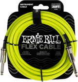 Ernie Ball 6419 FLEX Cable de instrumento 6m - Verde