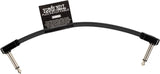 Ernie Ball 6439 Cable patch Flex Black 15cm