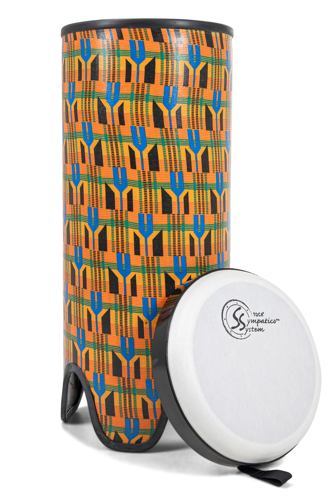 Toca Tubadora Freestyle II - 10" x 24" Tela Kente (TSSTB-10K-FT)