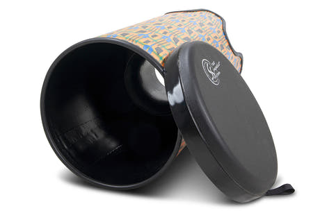 Toca Tubadora Freestyle II - 12" x 24" Tela Kente (TSSTB-12K-SLT)