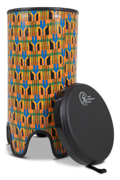 Toca Tubadora Freestyle II - 12" x 24" Tela Kente (TSSTB-12K-SLT)