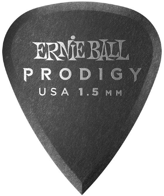 Ernie Ball EB-9199 púas Standard Prodigy 1.5mm Black 6-pack