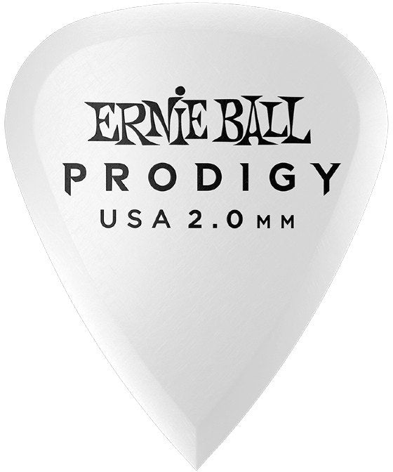 Ernie Ball EB-9202 púas Standard Prodigy 2.0mm White 6-pack