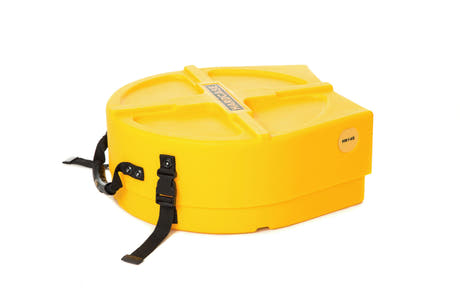 Hardcase 14" Estuche para caja amarillo