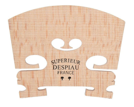 Despiau Superieur puente para violín modelo 10, 4/4, pie de 42 mm, corazón bajo