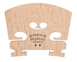 Despiau Superieur puente para violín modelo 10, 4/4, pie de 42 mm, corazón bajo