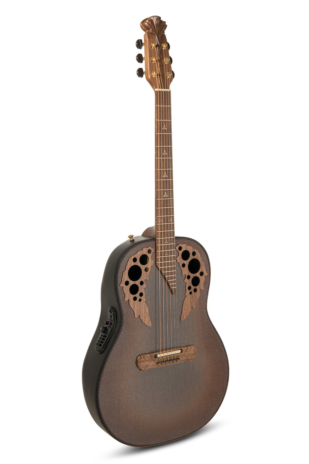 Adamas Guitarras electroacústica 1687GT Deep sin Cutaway - Reverse Brown Burst (1687GT-9W-G)