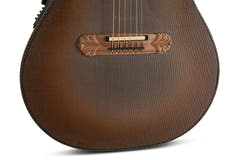 Adamas Guitarras electroacústica 1687GT Deep sin Cutaway - Reverse Brown Burst (1687GT-9W-G)