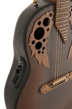 Adamas Guitarras electroacústica 1687GT Deep sin Cutaway - Reverse Brown Burst (1687GT-9W-G)