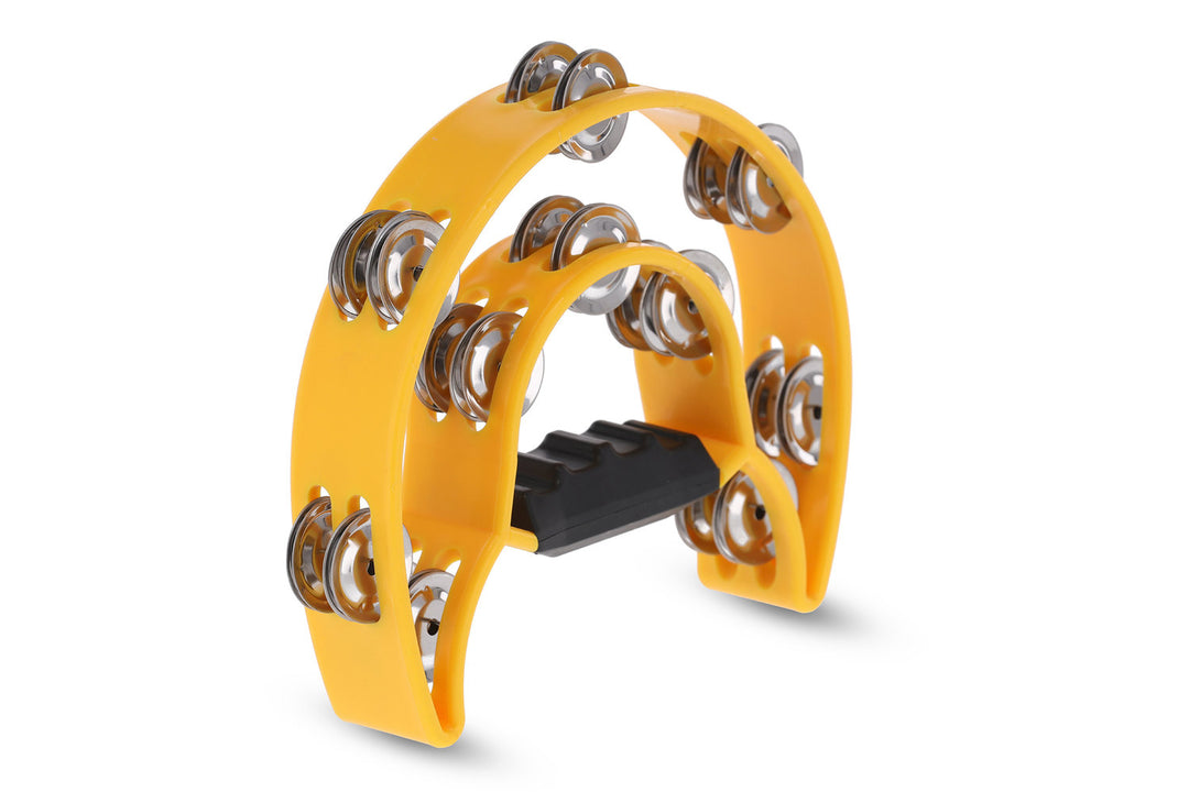 Corona de cascabeles GEWA Half moon con 20 cascabeles - Yellow