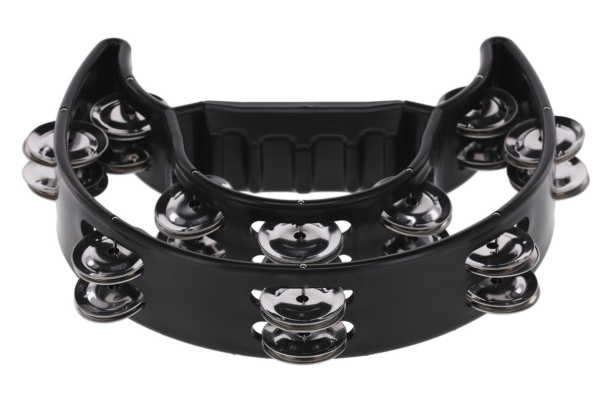 GEWA Jingle wreath Half moon 20 jingles - Black