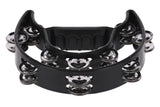 GEWA Jingle wreath Half moon 20 jingles - Black