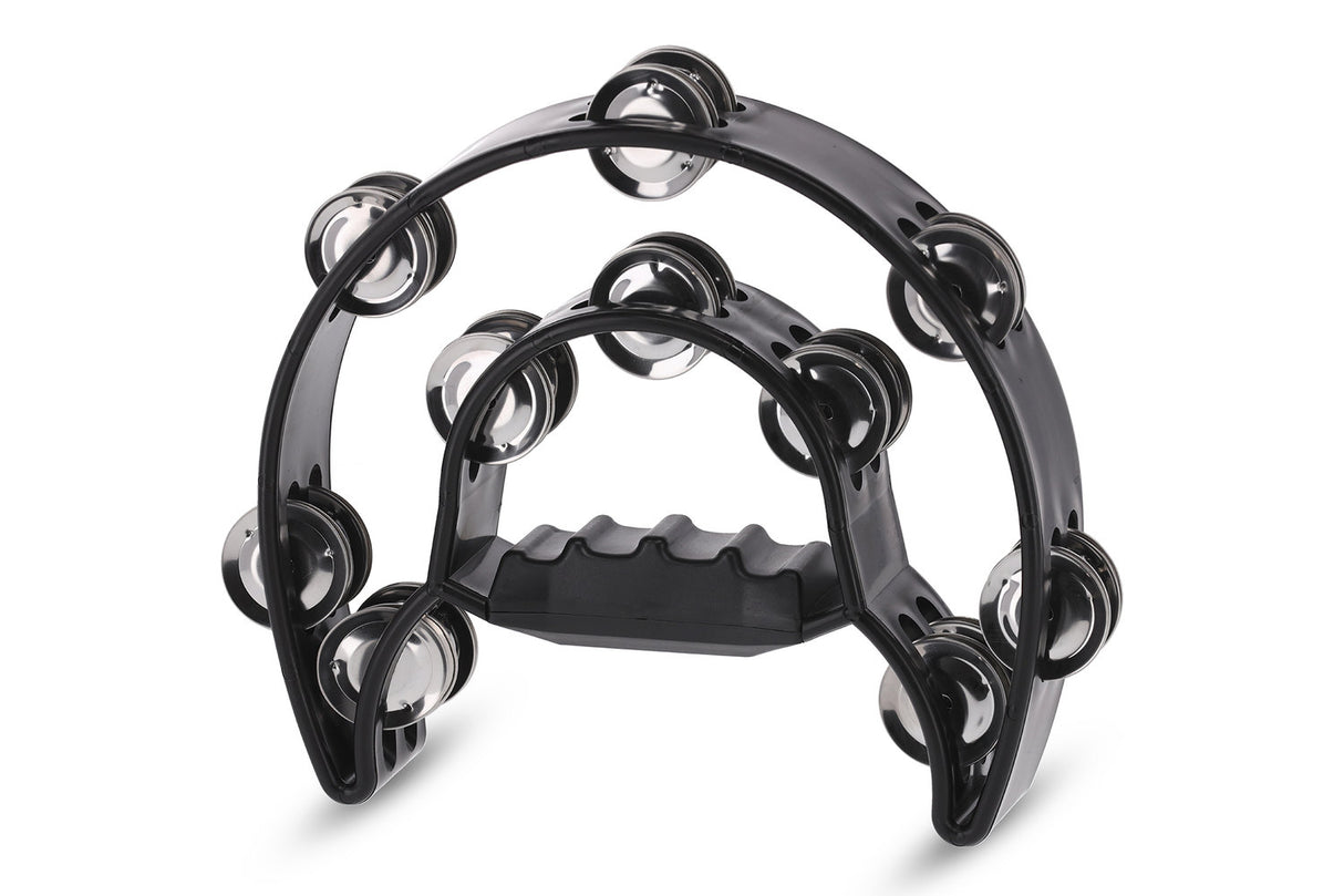 GEWA Jingle wreath Half moon 20 jingles - Black