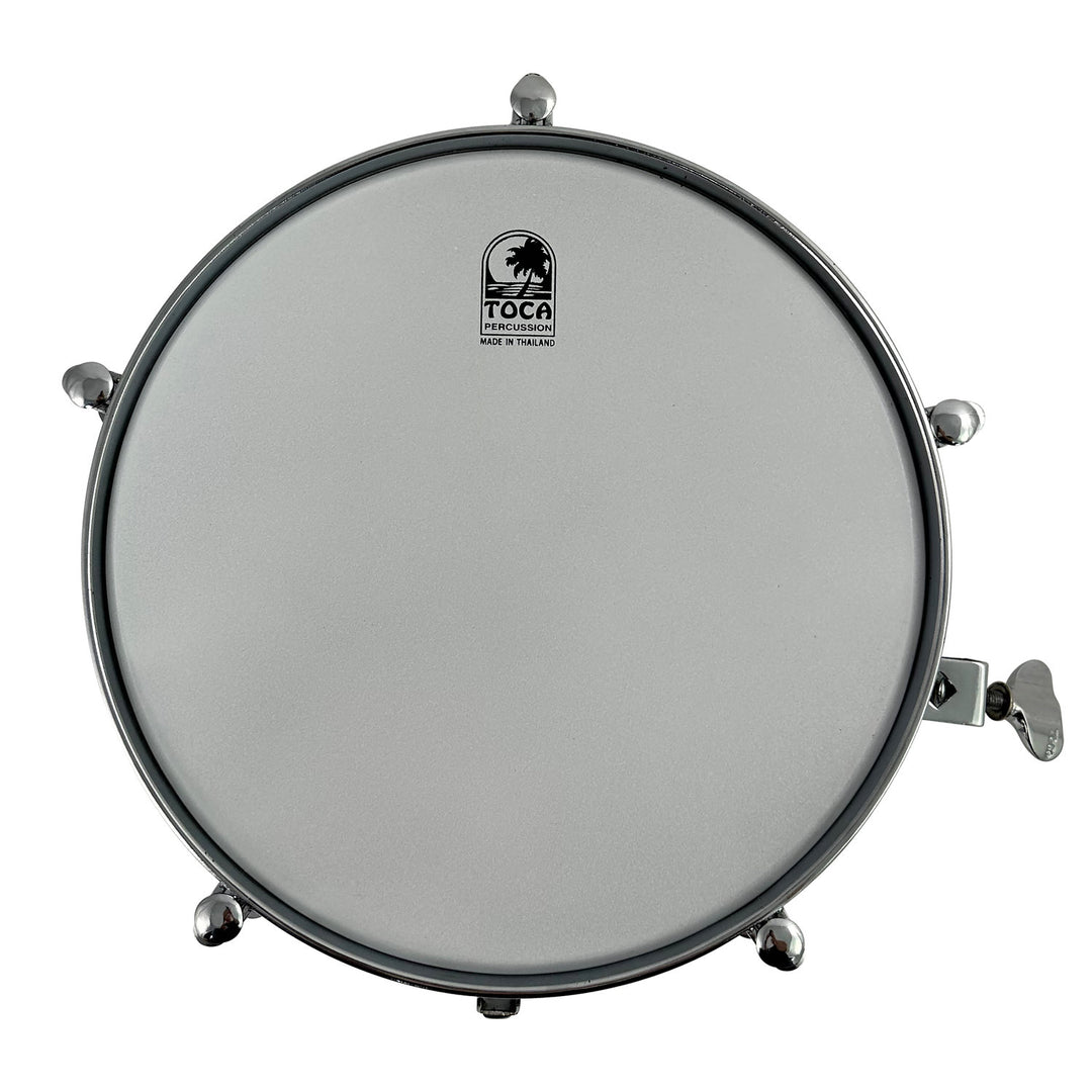 Toca Drumset Add-Ons Timbales - 12" x 4" de acero inoxidable (T-412-SS)