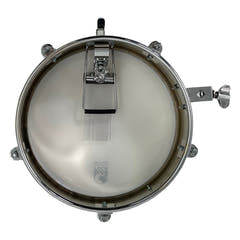 Toca Drumset Add-Ons Timbales - 12" x 4" de acero inoxidable (T-412-SS)