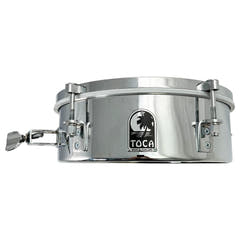 Toca Drumset Add-Ons Timbales - 12" x 4" de acero inoxidable (T-412-SS)