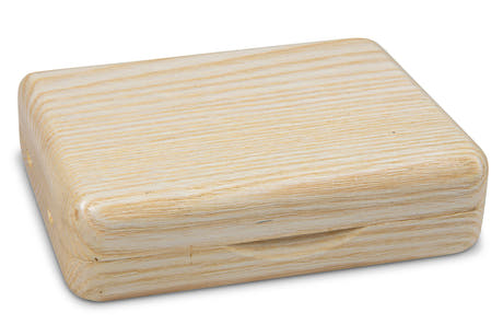 GEWA Estuche para cañas de saxofón barítono 6 cañas - barniz natural