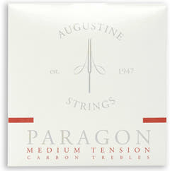 Augustine Cuerdas para Guitarras clásicas Paragon Carbon - Set rojo (medium/medium)