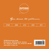 Juego de cuerdas Optima 2705 para banjo de 4 cuerdas, lazo