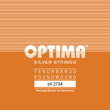 Optima 2704 cuerda C .031 para banjo de 4 cuerdas, lazo