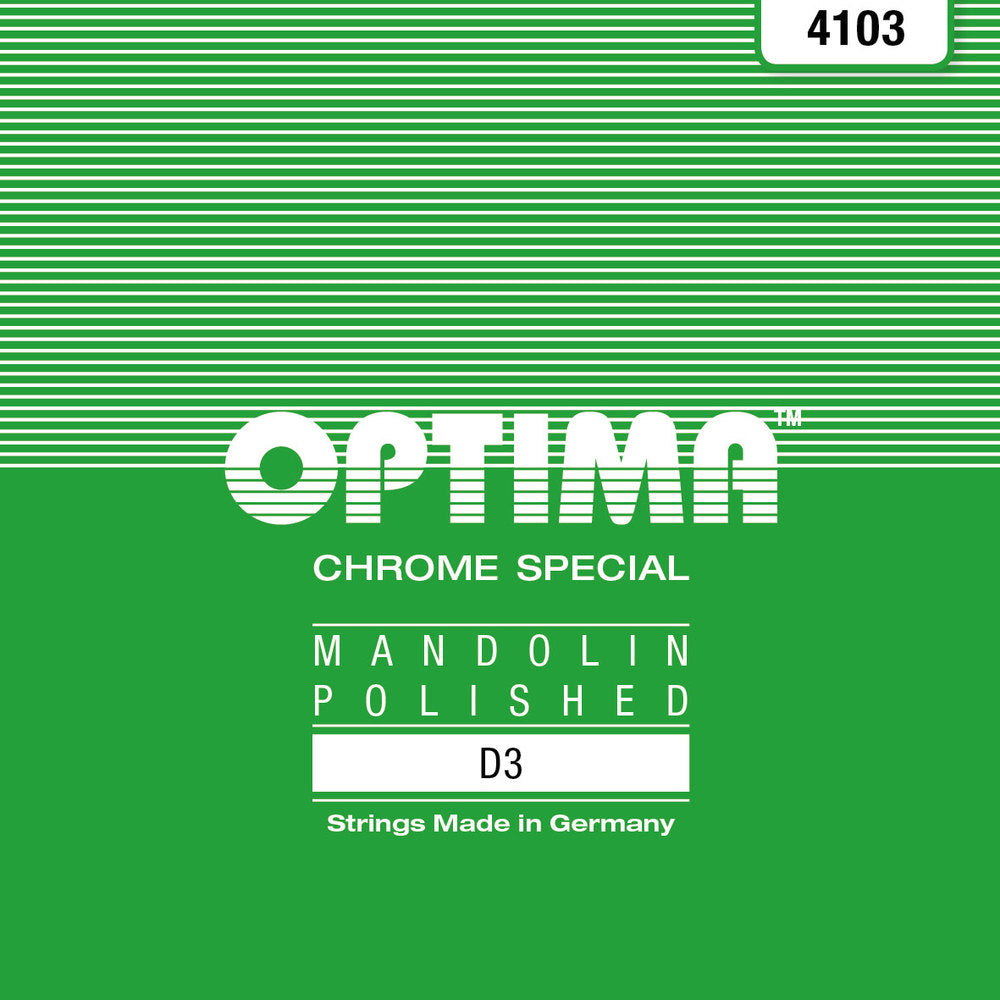 Cuerda de mandolina Optima 4103 D .022w, Chrome Special (par)