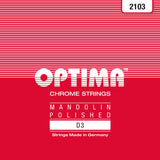 Cuerda de mandolina Optima 2103 D .023w, cromo pulido