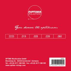 Optima cuerdas de Mandola - Set (2225)