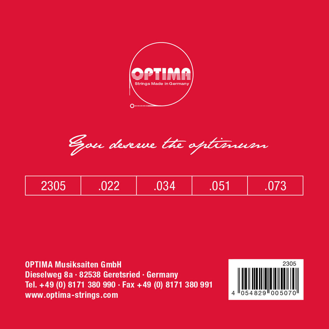 Optima cuerdas para mandoloncello - Set (2305)