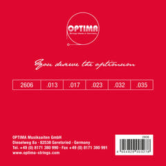 Optima Cuerdas para Waldzither - Set (2606)