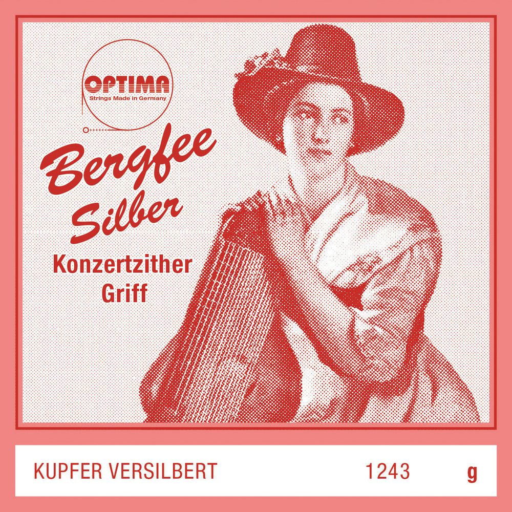 Optima Bergfee 1243 cuerda de digitación g para cítara, München, normal